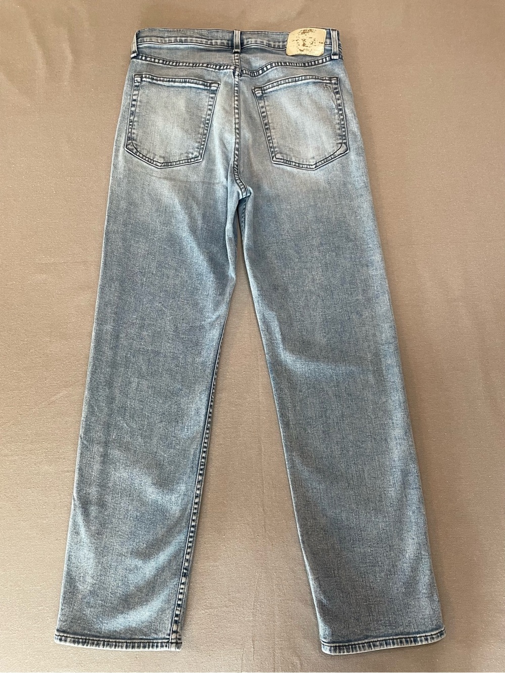 rag & bone Women’s Harlow Mid-Rise Ankle Straight Jeans Premium Denim - Picture 11 of 11